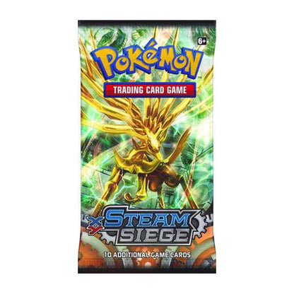 Pokémon XY Steam Siege booster pack, Xerneas BREAK wrapper artwork