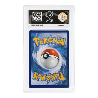 RichRevived graded Arceus V SWSH204 Black Star Promo Pokemon card in an ACE 8 slab, back view showing card design.