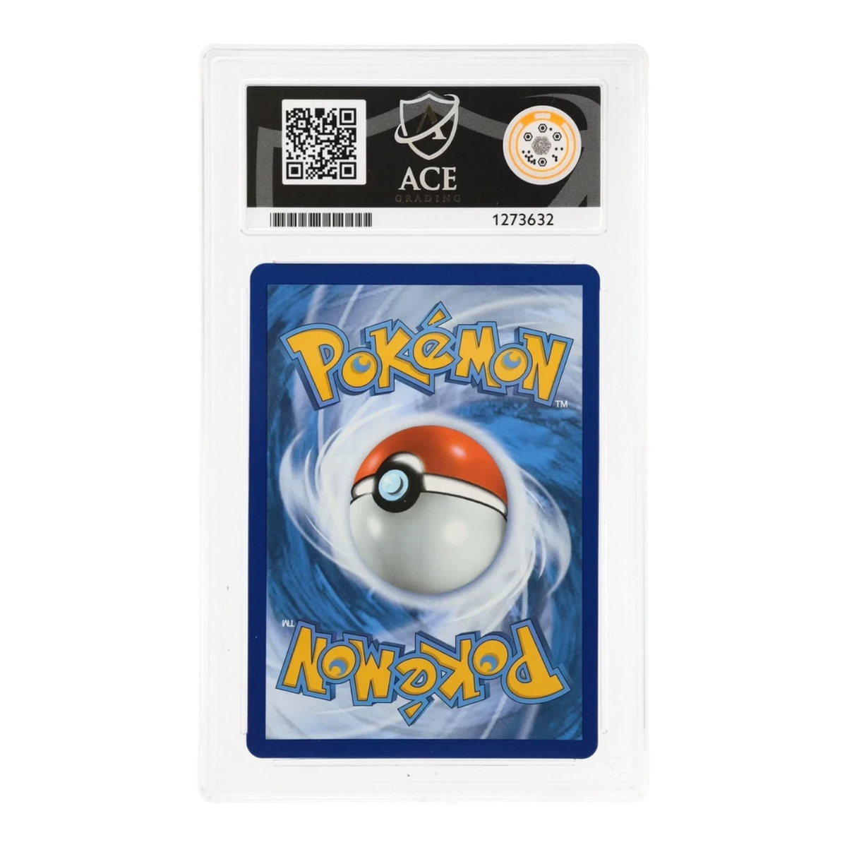 RichRevived ACE 10 Gem Mint graded Blaziken VMAX Silver Tempest Pokémon card back view in protective slab