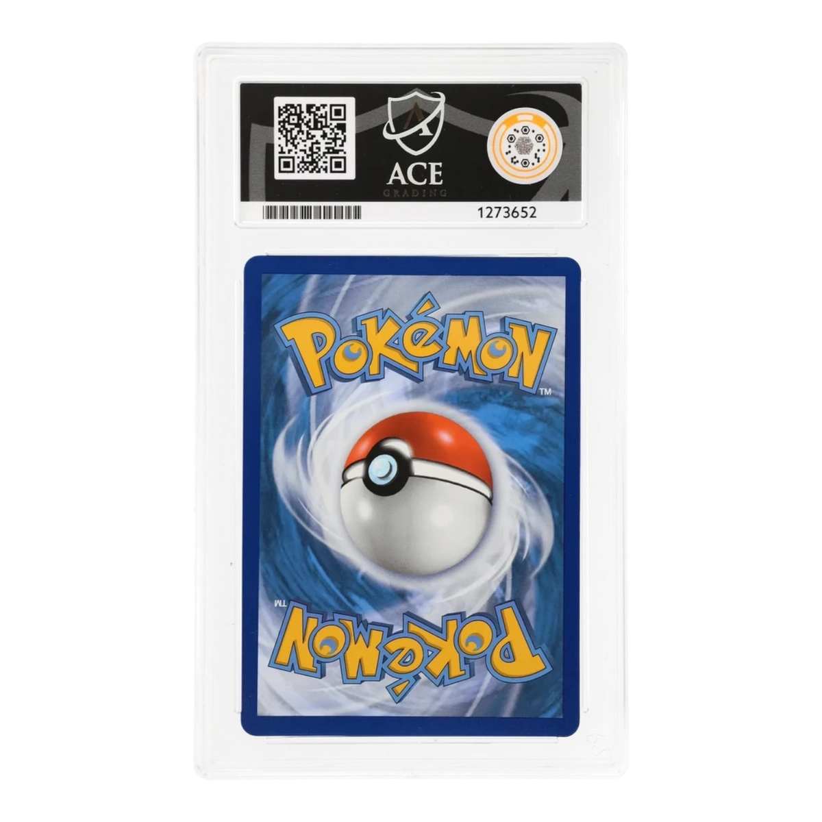 RichRevived ACE 10 Gem Mint graded Empoleon V Pokemon card back view in protective plastic slab
