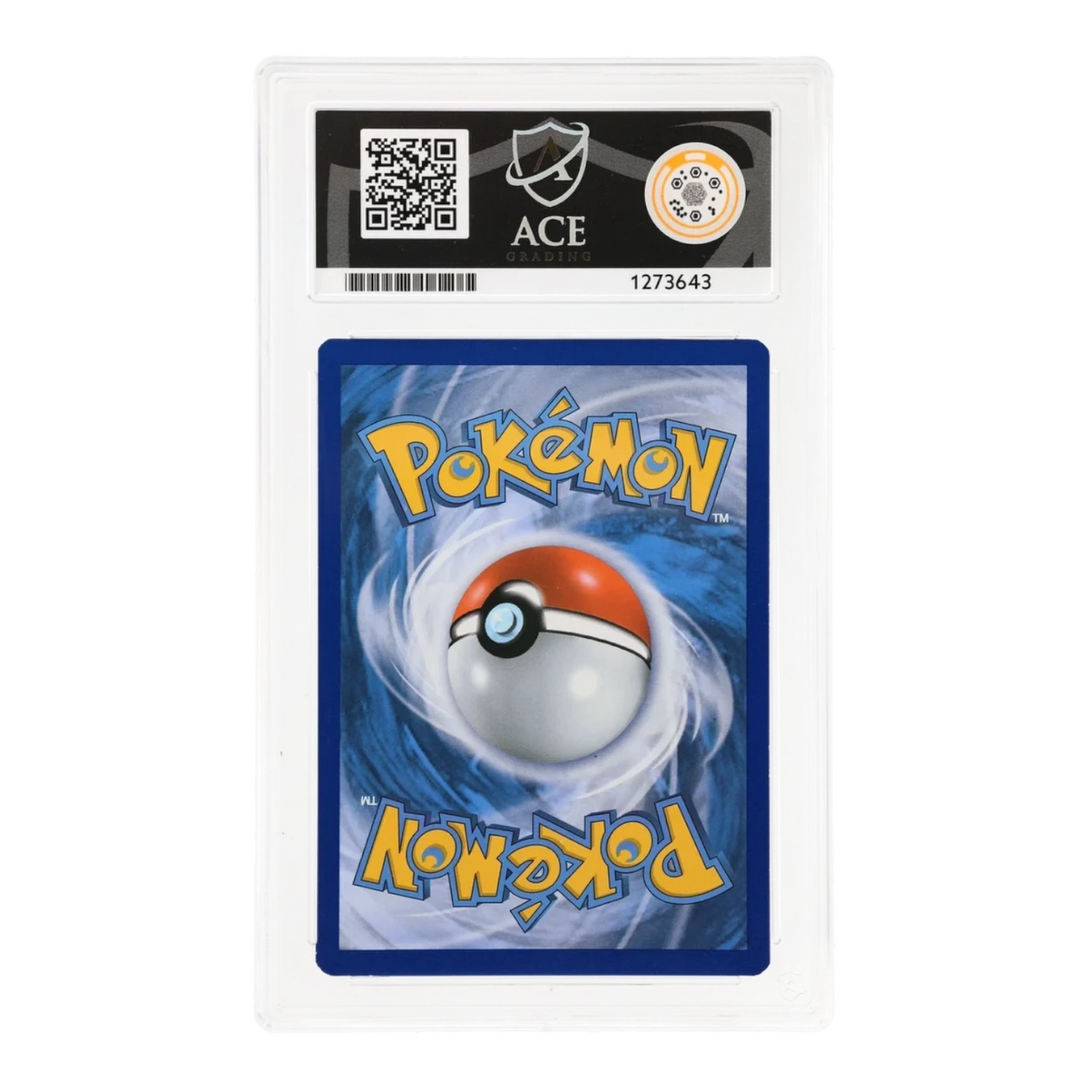 RichRevived graded Gardevoir EX 116/114 Pokemon card back view in an ACE 8 slab with certification label