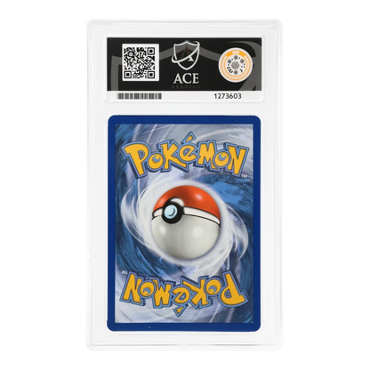 RichRevived ACE 10 Gem Mint graded Morpeko V 190/202 full art Pokemon card back view in protective slab