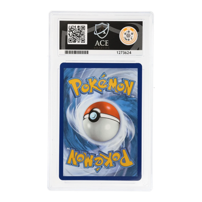 RichRevived graded Origin Forme Palkia V Pokemon card back in an ACE 9 Mint slab with certification number 1273624