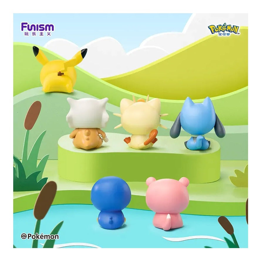 Palmsize Wonders Vol.4 set of 6 – back view of all six figures
