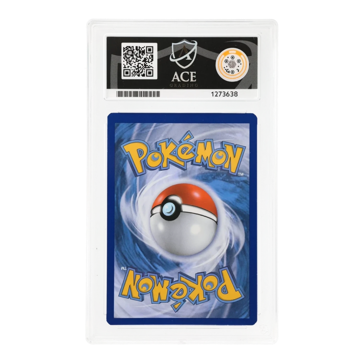 RichRevived ACE 7 graded Pokemon Ranger 113/114 Steam Siege full art card back view in protective slab