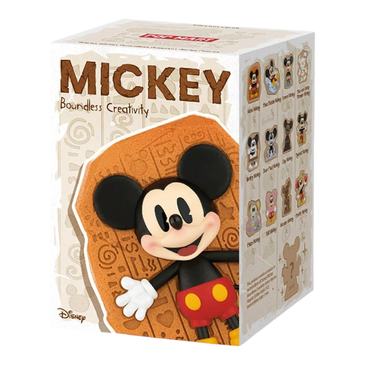 POP MART Disney Mickey Boundless Creativity Series sealed blind box, front of box