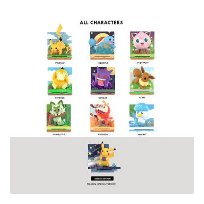 POP MART Pokémon Choose Your Partner sealed case of 9 – full figure line-up