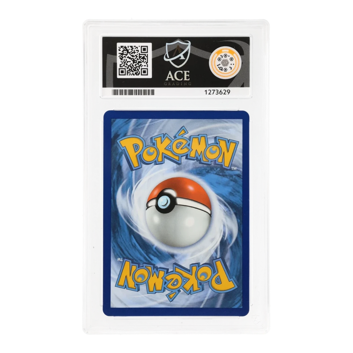 RichRevived ACE 10 Gem Mint graded Regidrago V 184/195 Silver Tempest Pokemon card back view in protective slab