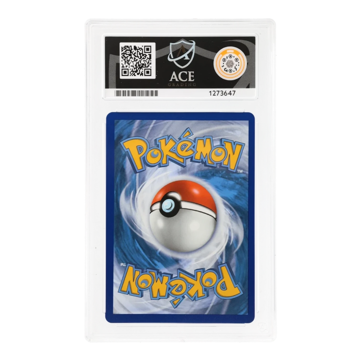 RichRevived ACE 10 Gem Mint graded Single Strike Urshifu V Pokemon card back view in protective slab