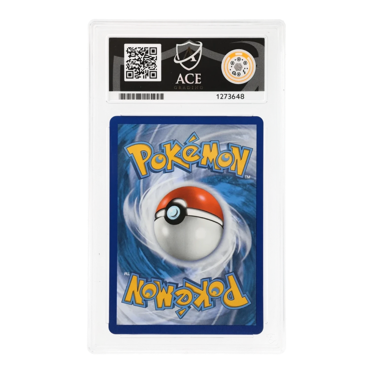 RichRevived ACE 10 Gem Mint graded Single Strike Urshifu VMAX Pokemon card back view in protective slab