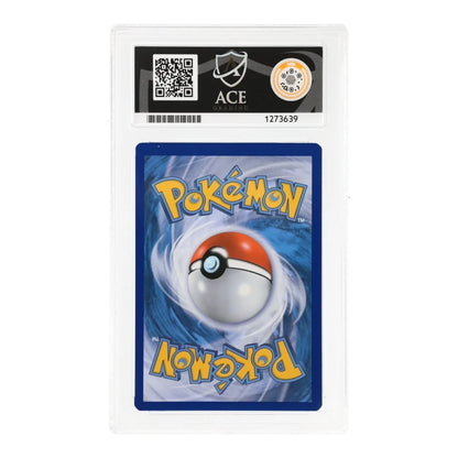 RichRevived ACE 9 Mint graded Steelix EX 108/114 Steam Siege Pokemon card back view in protective slab