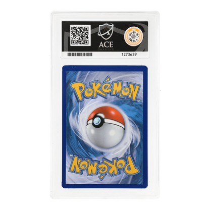 RichRevived ACE 9 Mint graded Steelix EX 108/114 Steam Siege Pokemon card back view in protective slab
