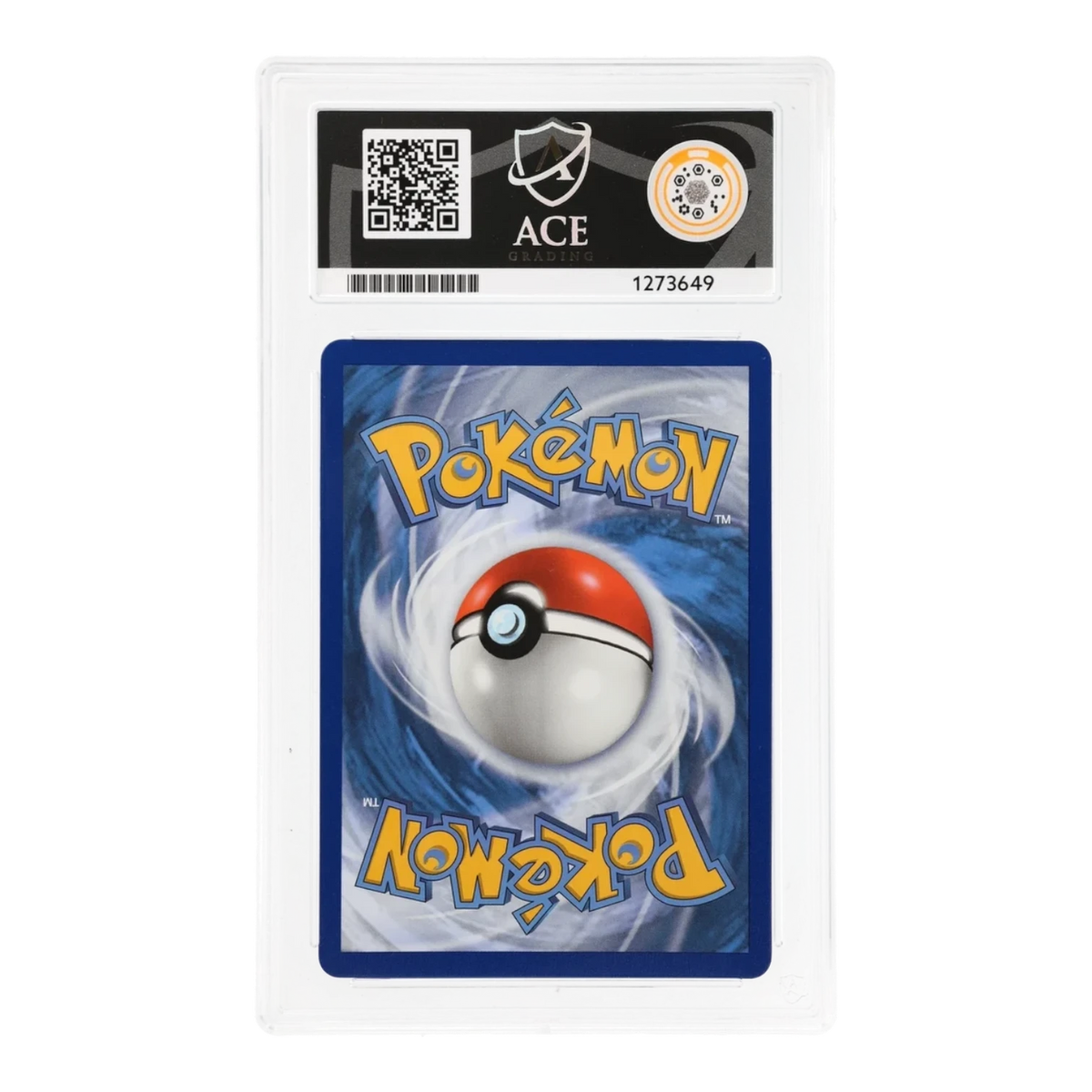 RichRevived ACE 10 Gem Mint graded Rapid Strike Urshifu V special art Pokemon card back view in protective slab