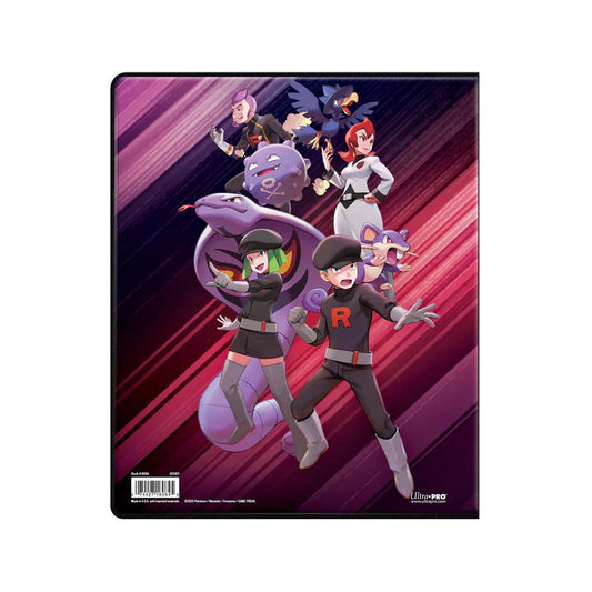 Pokémon TCG: Destined Rivals 9-Pocket Binder (A4) Team Rocket