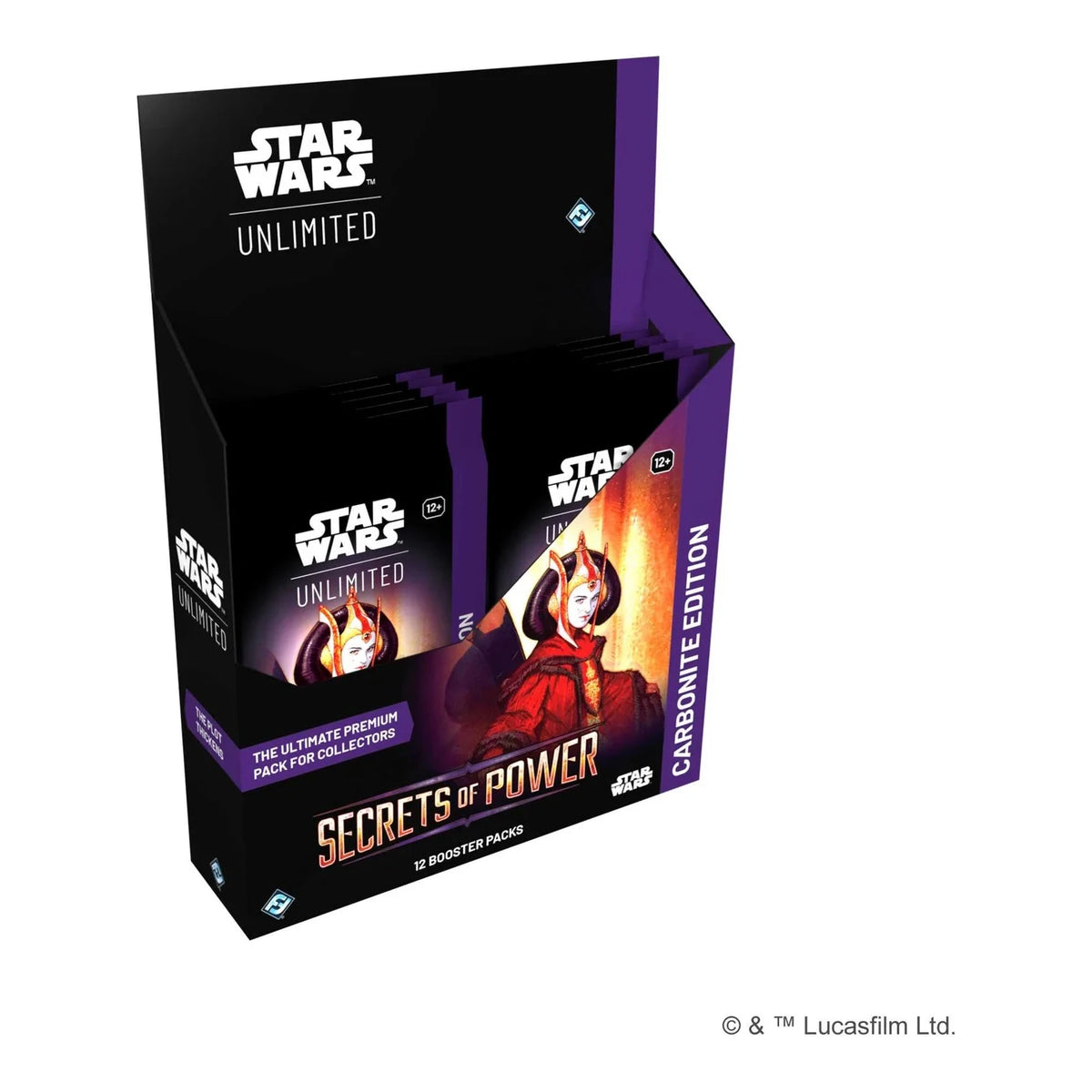 Star Wars: Unlimited Secrets of Power Carbonite booster box, main product shot