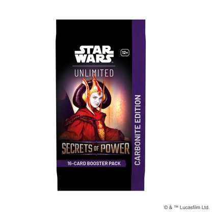 Star Wars: Unlimited Secrets of Power Carbonite booster box, further view